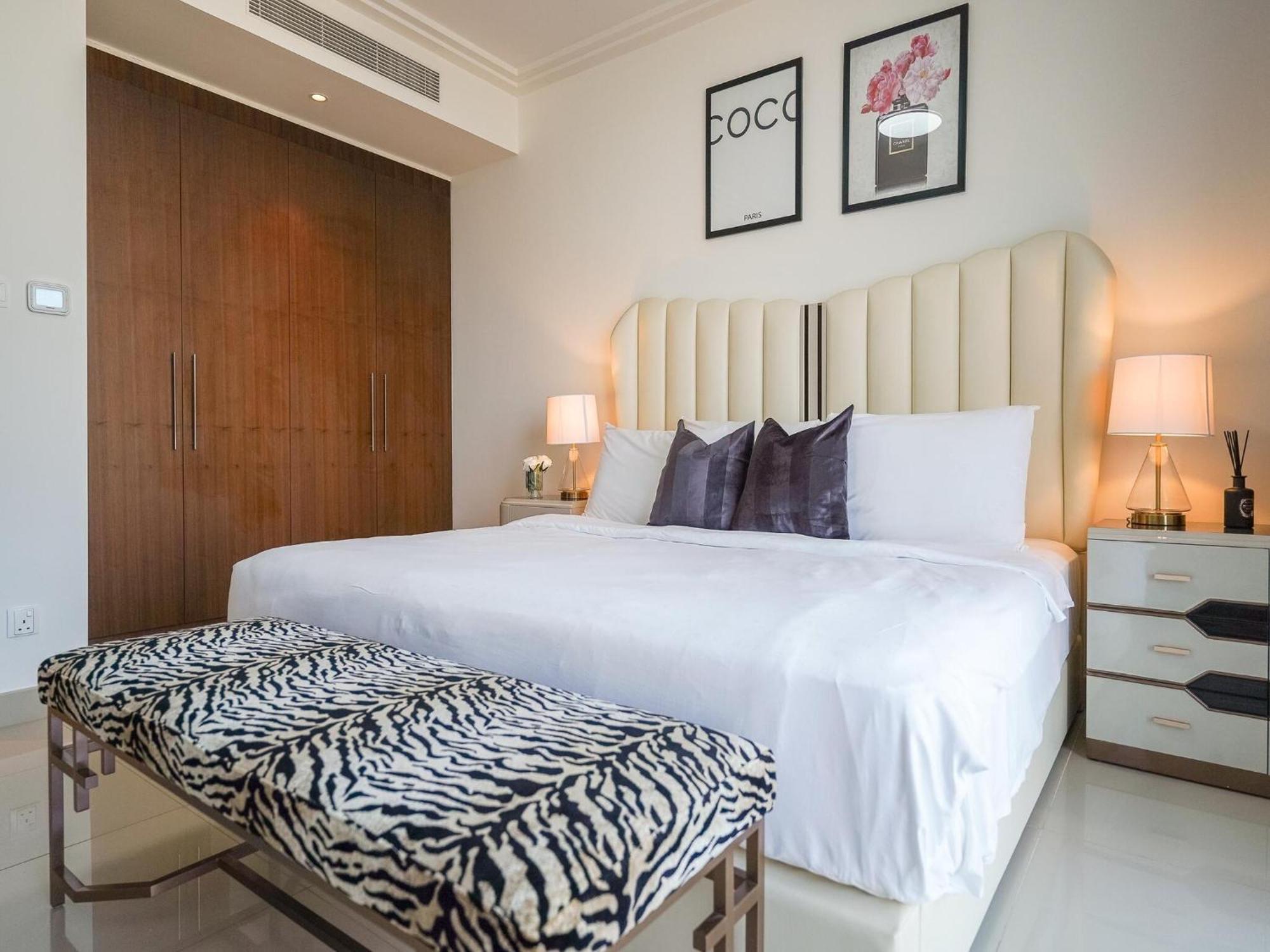 Luxurious Stylish Apartments Across Dubai Mall Burj Khalifa City Views Exterior foto