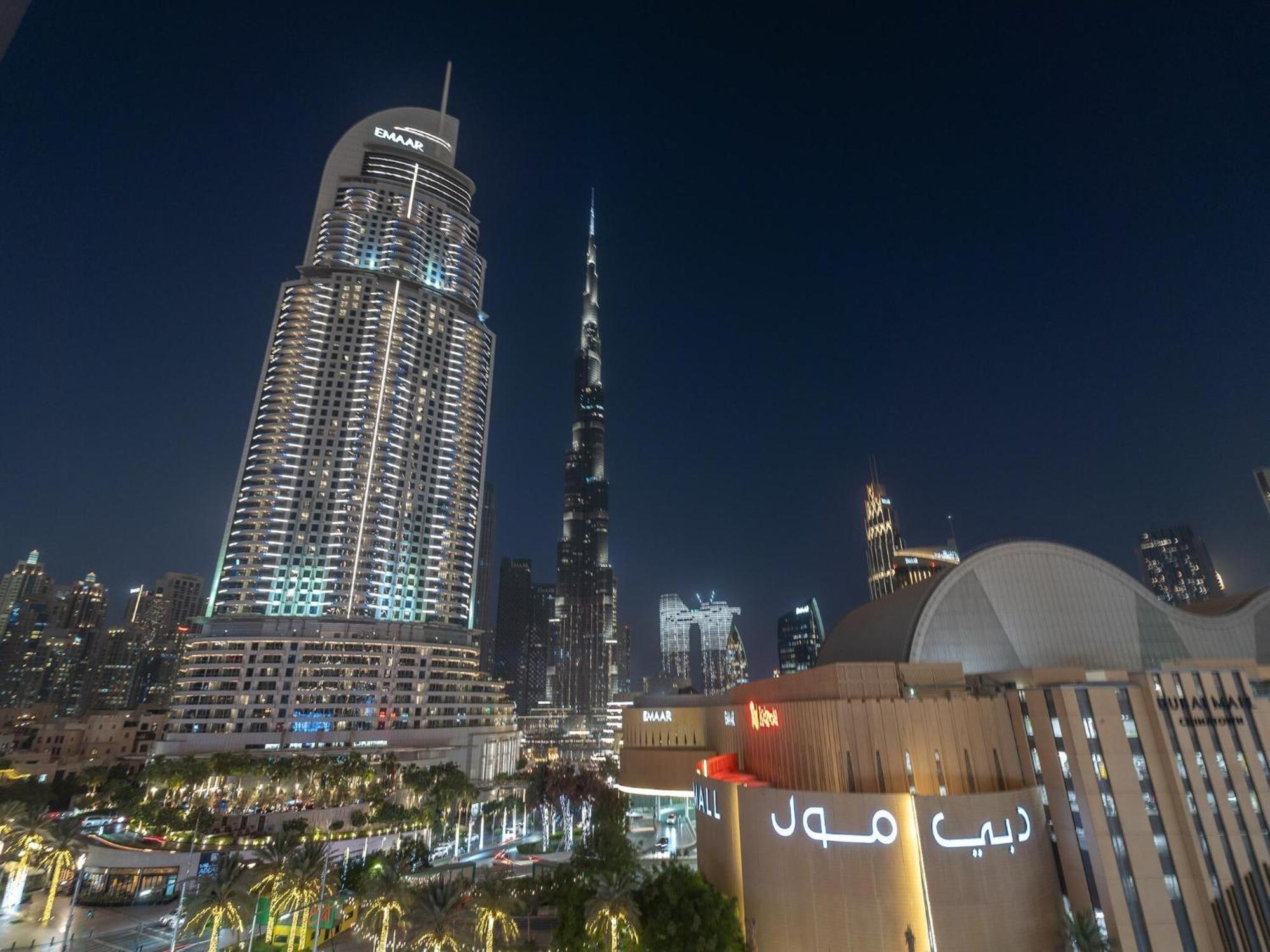 Luxurious Stylish Apartments Across Dubai Mall Burj Khalifa City Views Exterior foto
