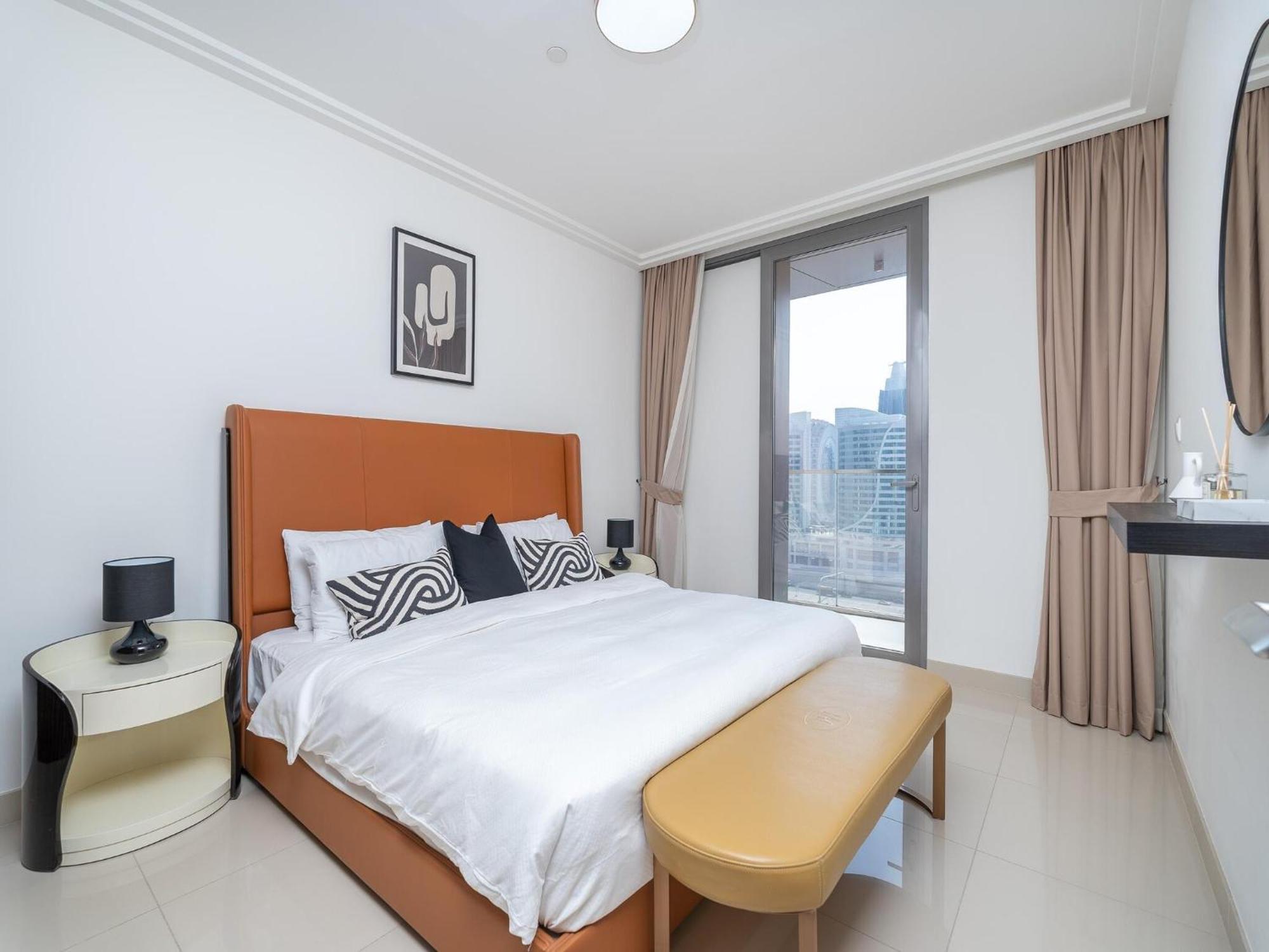 Luxurious Stylish Apartments Across Dubai Mall Burj Khalifa City Views Exterior foto