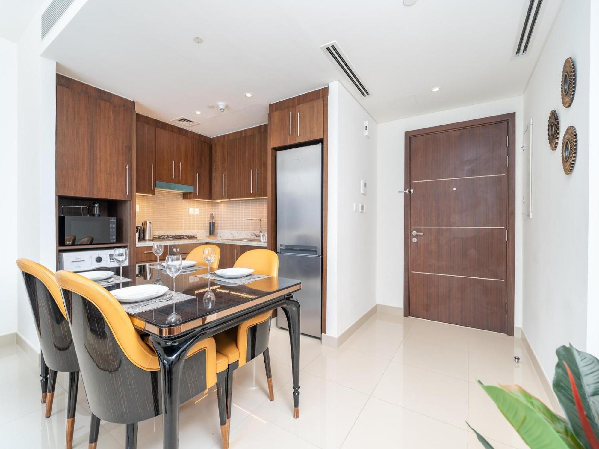 Luxurious Stylish Apartments Across Dubai Mall Burj Khalifa City Views Exterior foto